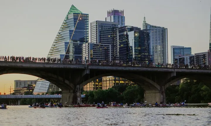 Kayak or Paddle Board Sunset Bat Tour