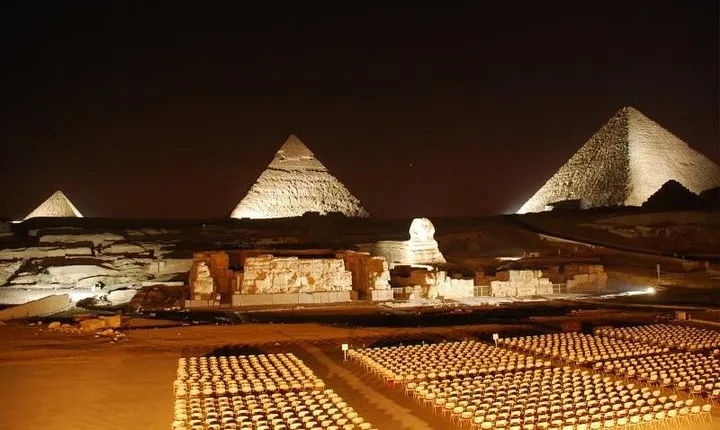 Giza Pyramids Sound and Light show