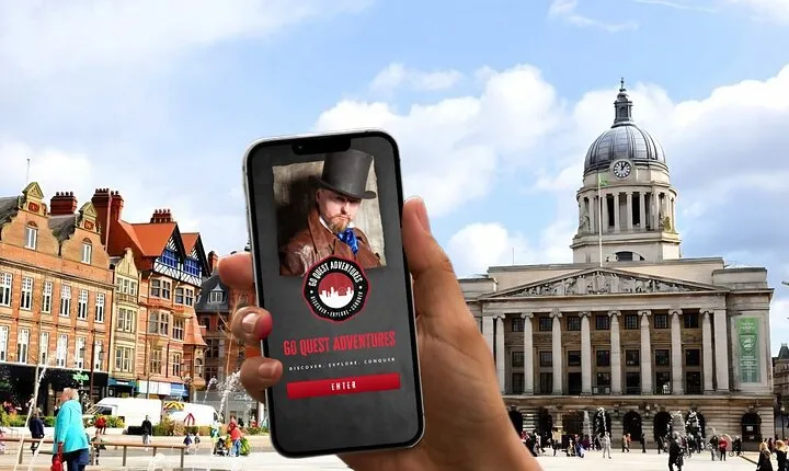 Nottingham Quest: Self Guided City Walk & Immersive Treasure Hunt