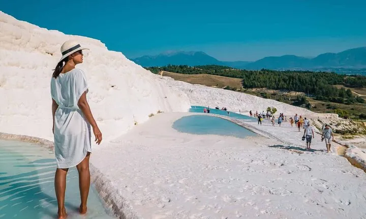 Private Full-Day Pamukkale and Salda Lake from Belek and Antalya