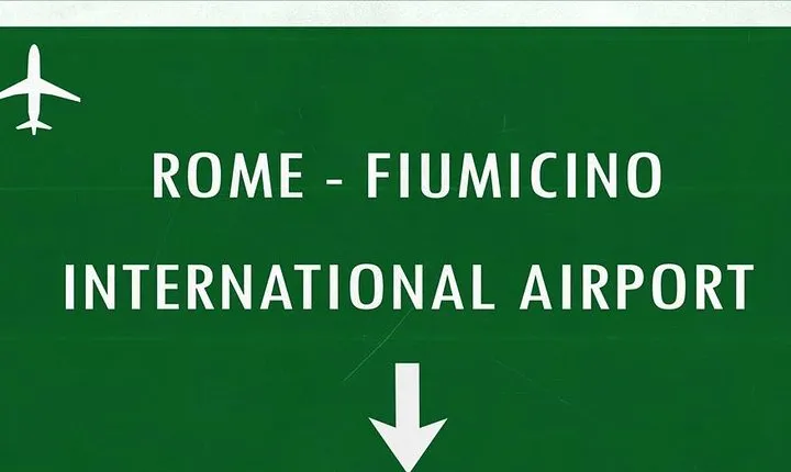 Private arrival transfer between airport Rome and city