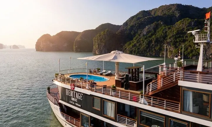 Heritage 4 Days Cruises: Halong Bay,Lan Ha Bay & Cat Ba Island