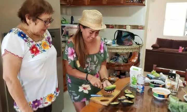 Traditional Family Kitchen in Cozumel