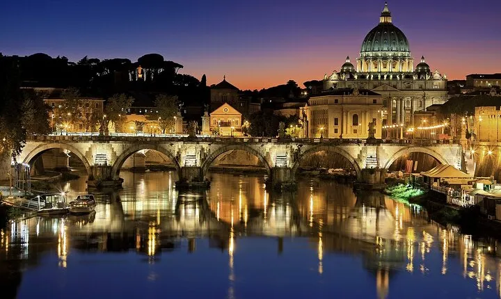 Rome By Night Private Tour with Pick Up