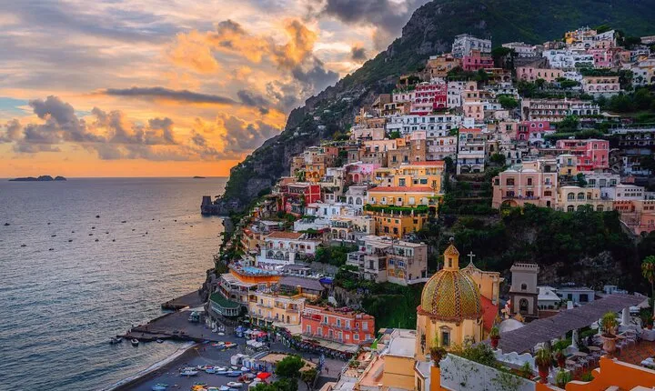 Sunset Tour in Positano and Amalfi from Sorrento by car