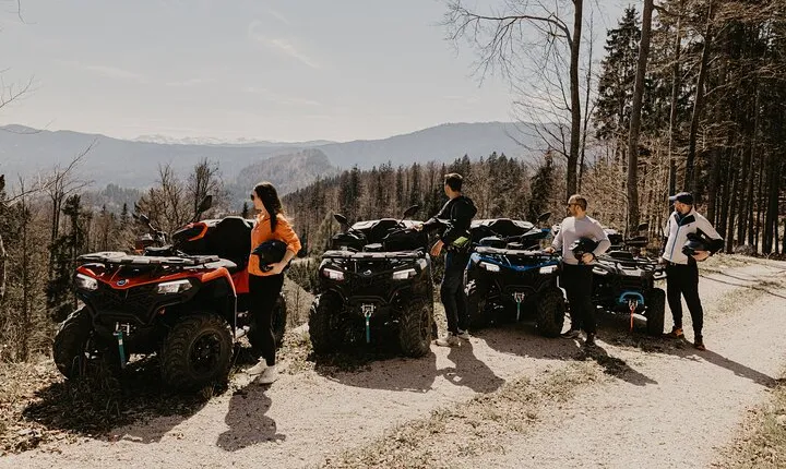 2 Hour Scenic Quad Tour in Bled