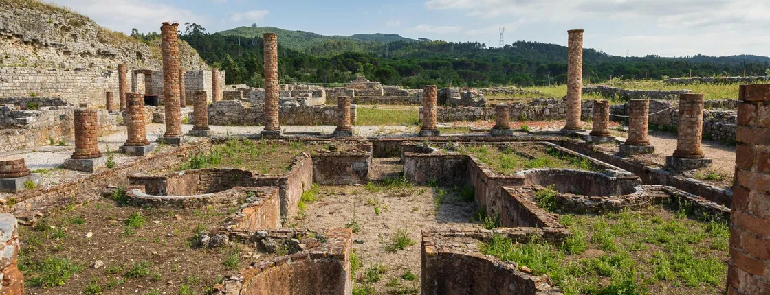 Bike tour to Conimbriga Roman Ruins from Coimbra