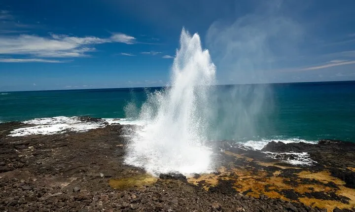 Opaeka'a falls, Spouting Horn, Poipu Beach