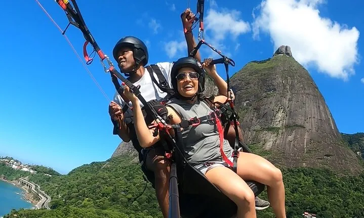 Explore Tandem Paragliding in Rio de Janeiro.
