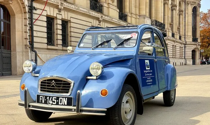 Paris EN Citroën 2CV Authentic and Vintage Experience