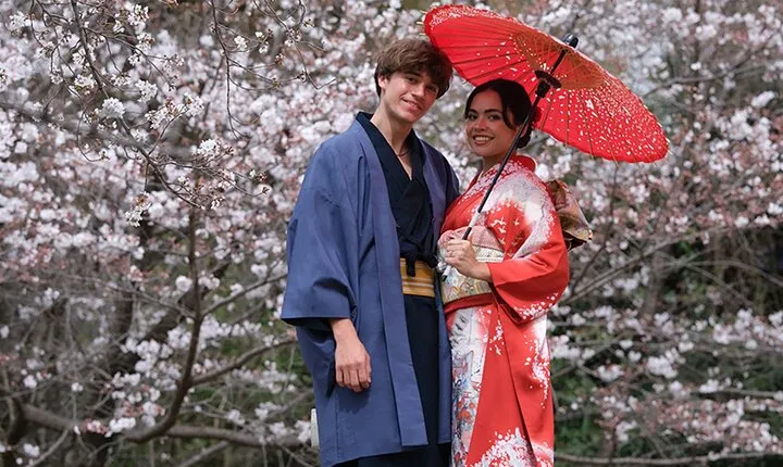 Kyoto Kimono Rental CHAMATSU Couple Plan 