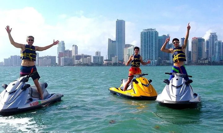 Miami Biscayne Bay Jet Ski Tour