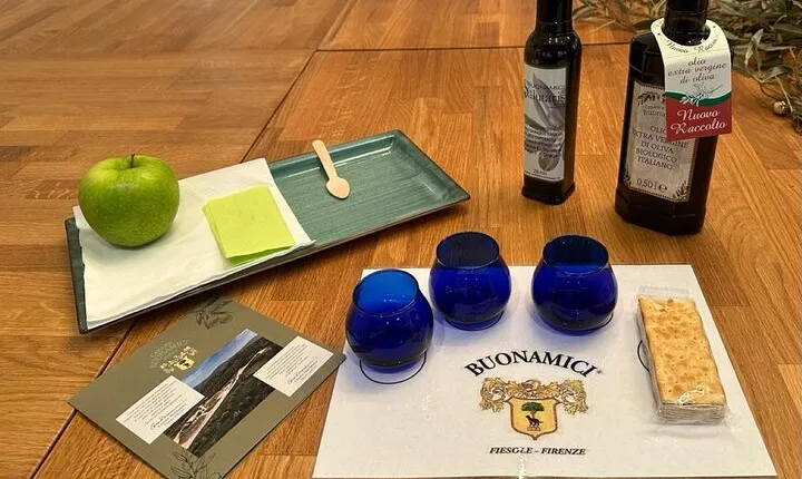 Olio evo bronze experience at Frantoio Buonamici in Fiesole