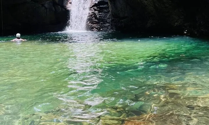 Diamante Waterfall Canyoning