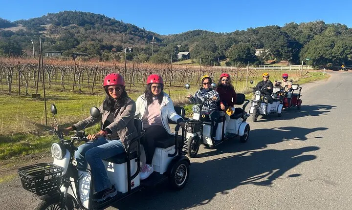 Sonoma Wine Country Electric Trike Tour - 3 hours