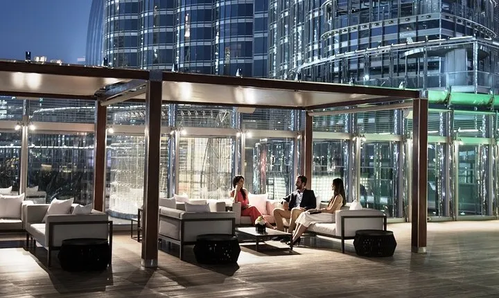 Burj Khalifa 125th Floor, Lunch or Dinner at Rooftop Burj Club