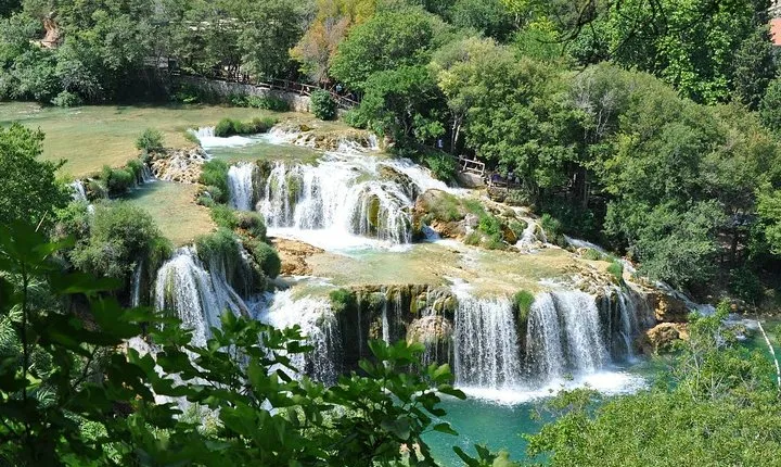 From cruise boat to NP Krka waterfalls - Private tour