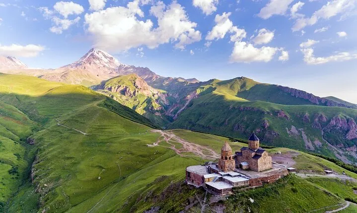 From Tbilisi: Explore the Caucasus Mountains Kazbegi tour