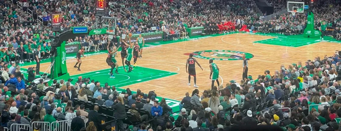 Boston Celtics Basketball Game at TD Garden