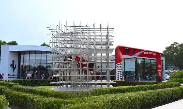 Ferrari World: Museums, Factory tour, Simulator,private transport