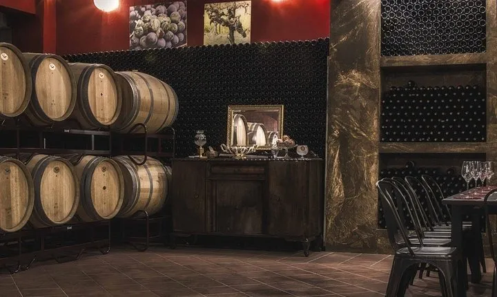 Wine taste in Bairaktari winery at Nemea