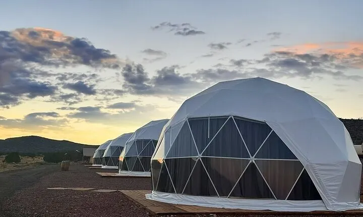 Grand Canyon Overnight Glamping with Airplane Tour