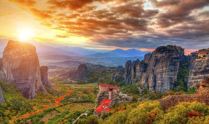 Meteora One Day Trip from Corfu