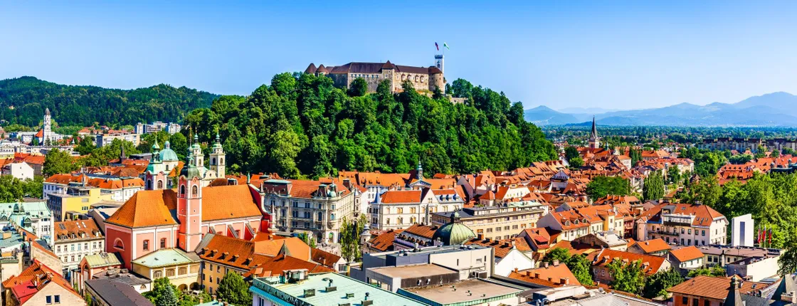 Ljubljana city tour and castle