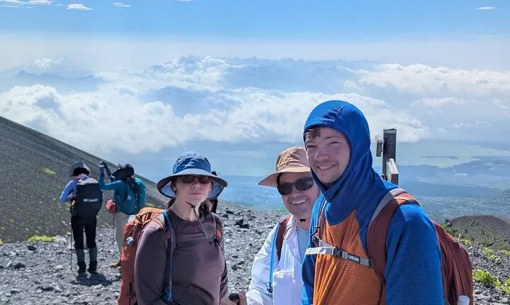 Mt Fuji Day Tour, Hiking Shiraito Falls and Hoei Crater