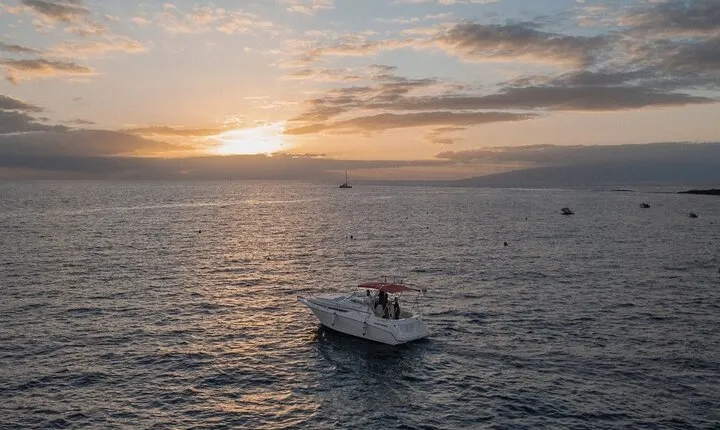 2 Hour VIP Private Luxury Sunset Boat Charter in Tenerife