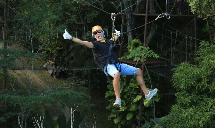 Chiang Mai Zipline Adventure with Lunch and City Hotel Pickup