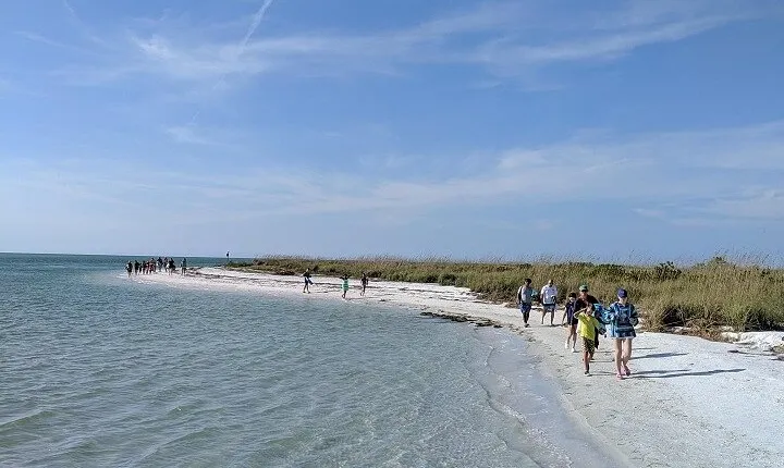 Shell Key Ferry from Ft. DeSoto Boat Ramp in Tierra Verde, FL