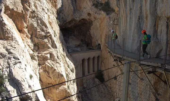 From El Chorro: Caminito del Rey