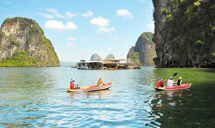 Phang Nga Bay Big Boat Canoeing Tour