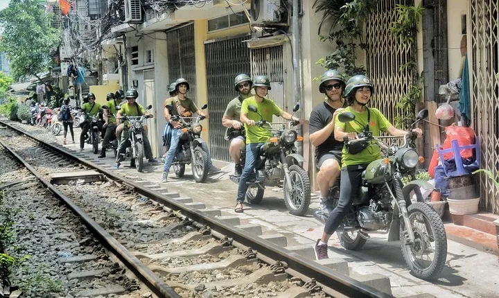 Hanoi Tour: Food, Culture and Fun by Vintage Motorbike