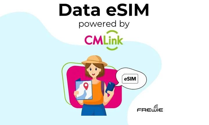 USA and Canada and Mexico Data eSIM Powered by CMLink