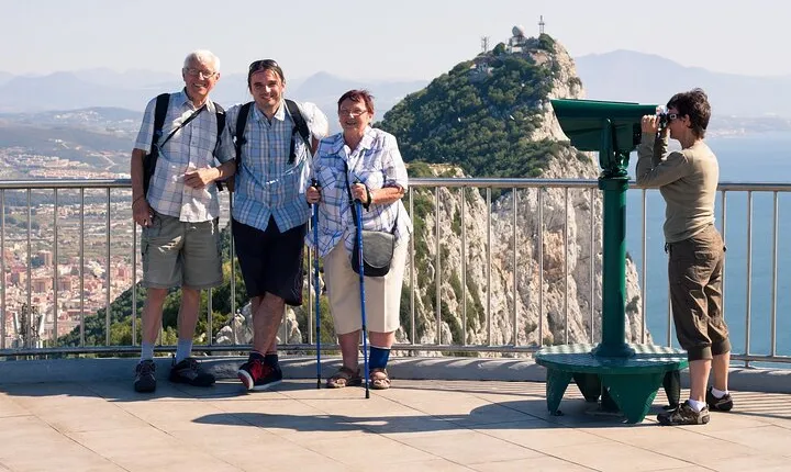 Gibraltar with St Michael Caves Guided Tour from Costa del Sol