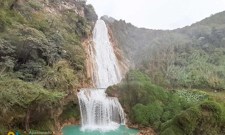 Cascadas el Chiflon (Bridal Veil) and Montebello Lakes from Tuxtla Gutierrez