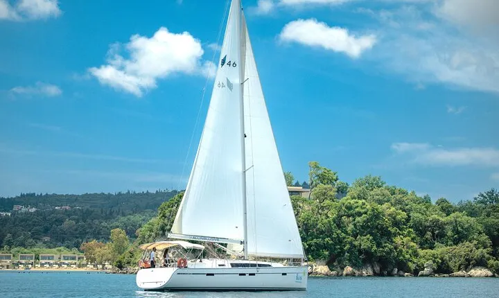 Full Day Cruise on Sailing Yacht in Corfu Island