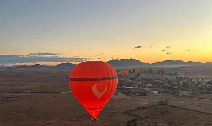 Hot Air Balloon Flight over Marrakech with Traditional Breakfast