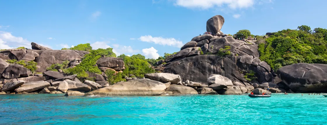 Full-day Similan Islands early bird tour by speed catamaran