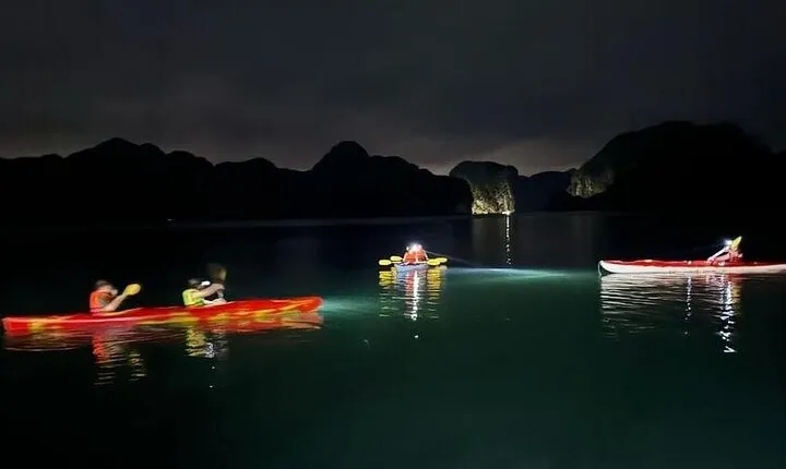 Sunset and Bioluminescent Plankton Night Kayaking Adventure