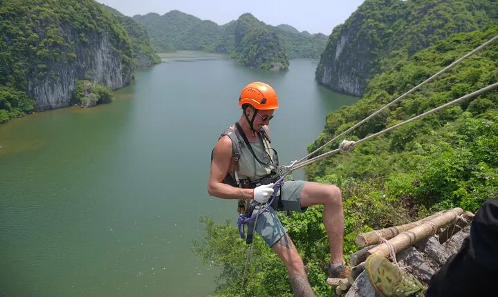 Cat Ba Abseiling Tour - Explore The Biggest Lagoon of Lan Ha Bay