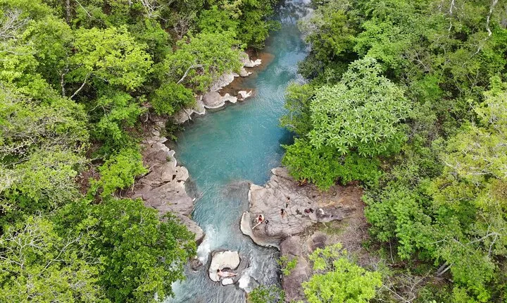 La Leona waterfall Cliffjumping White water Tubbing PrivateTour
