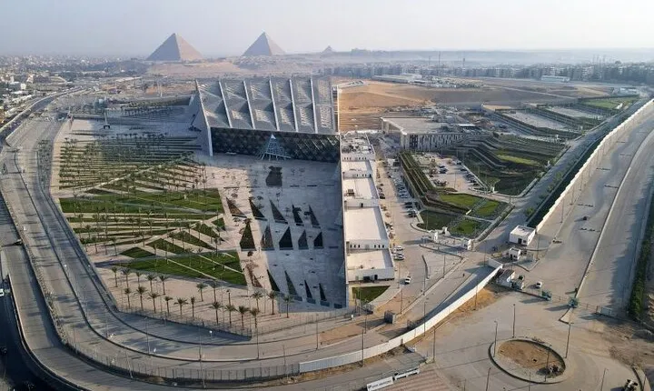 Giza pyramids and The Grand Museum From Cairo Hotels&Airport
