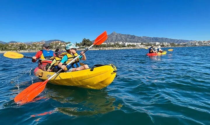 Guided Kayak Tour in Puerto Banús Marbella