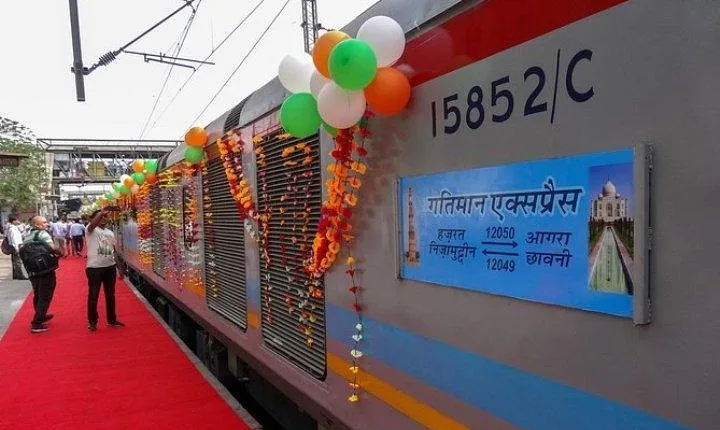 Same Day Agra By Train Gatiman Express