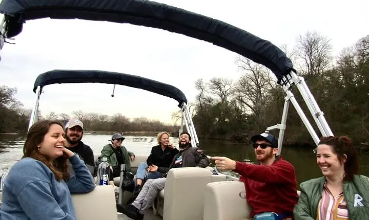 Amazing Brazos River Morning or Sunset Boat Adventure in Waco