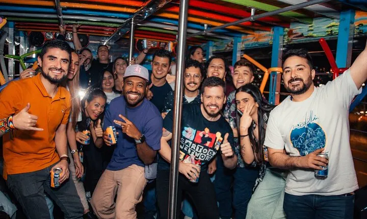 Medellin Beer Party Bus