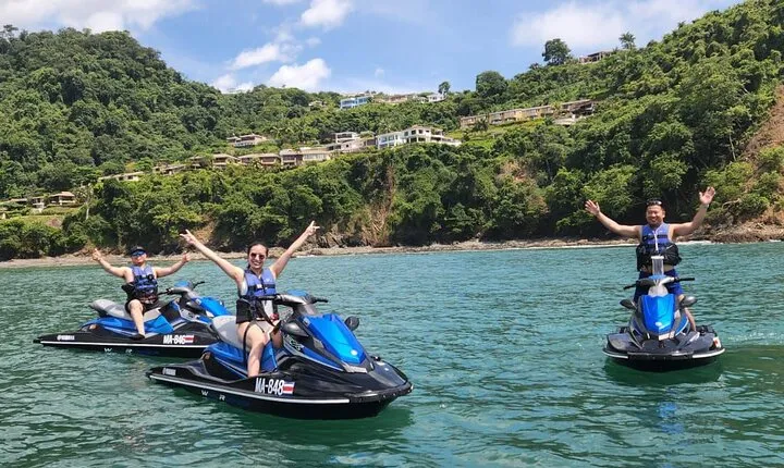 Jet Ski Adventure from Herradura Bay to Playa Fantasia